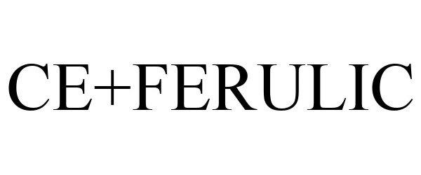 Trademark Logo CE+FERULIC