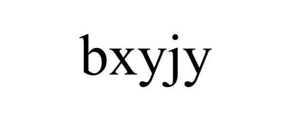 Trademark Logo BXYJY