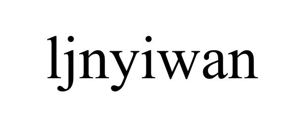 Trademark Logo LJNYIWAN