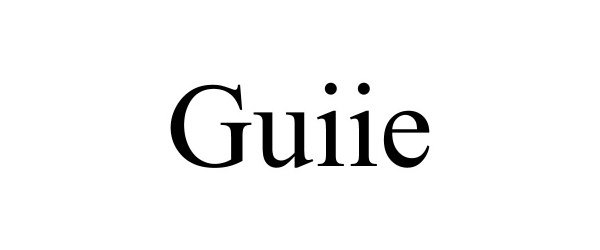 Trademark Logo GUIIE
