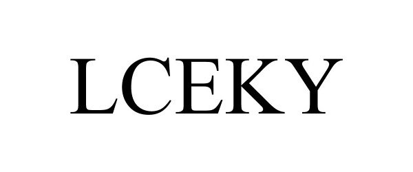 Trademark Logo LCEKY