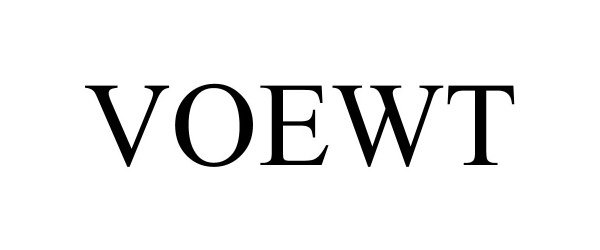 Trademark Logo VOEWT