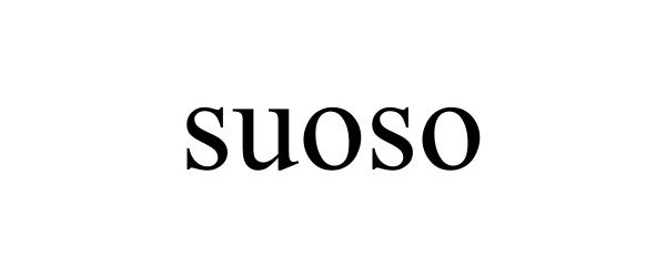 Trademark Logo SUOSO