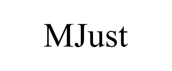 Trademark Logo MJUST