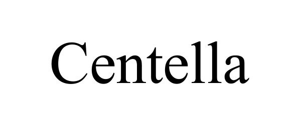 Trademark Logo CENTELLA
