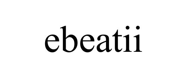 Trademark Logo EBEATII