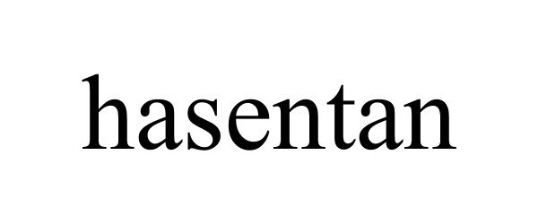 Trademark Logo HASENTAN