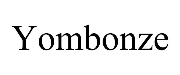Trademark Logo YOMBONZE