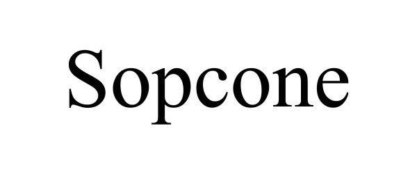 Trademark Logo SOPCONE