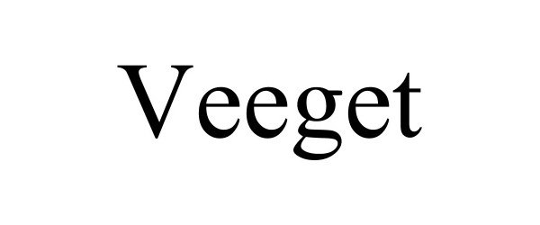 Trademark Logo VEEGET