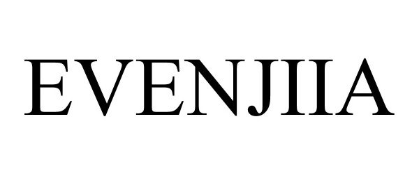 Trademark Logo EVENJIIA