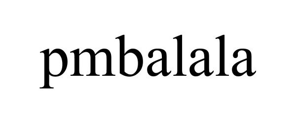 Trademark Logo PMBALALA