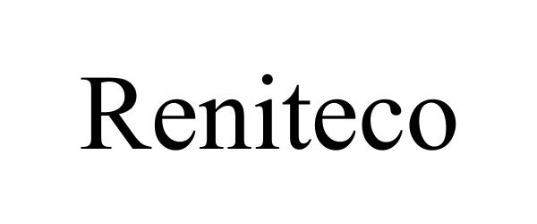 Trademark Logo RENITECO