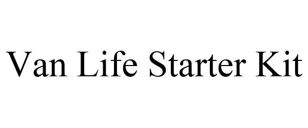 Trademark Logo VAN LIFE STARTER KIT