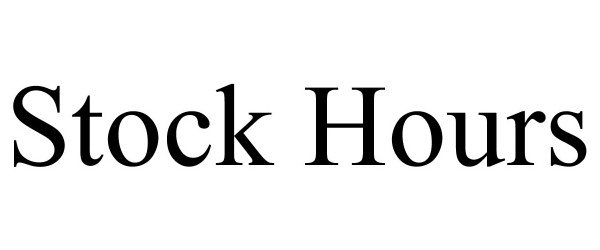 Trademark Logo STOCK HOURS
