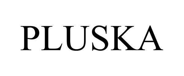 Trademark Logo PLUSKA