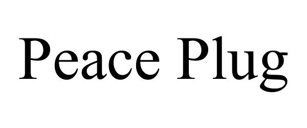 Trademark Logo PEACE PLUG