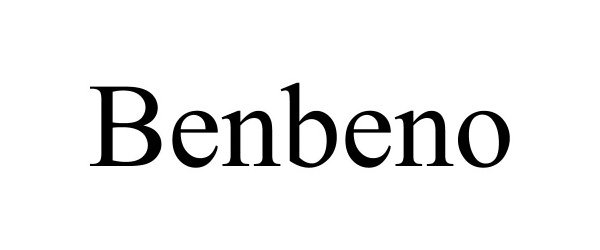 Trademark Logo BENBENO