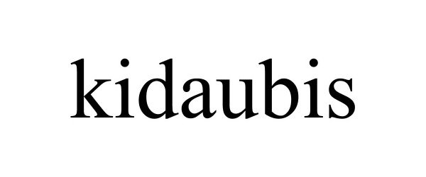 Trademark Logo KIDAUBIS