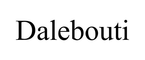 Trademark Logo DALEBOUTI