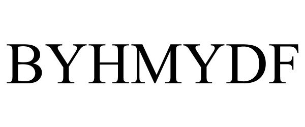 Trademark Logo BYHMYDF
