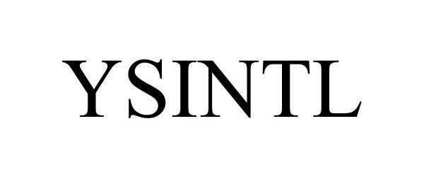 Trademark Logo YSINTL
