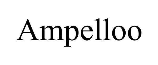 Trademark Logo AMPELLOO