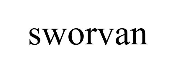 Trademark Logo SWORVAN