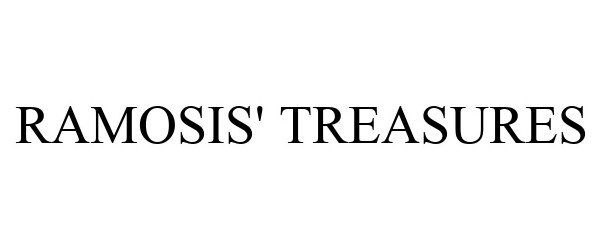 Trademark Logo RAMOSIS' TREASURES
