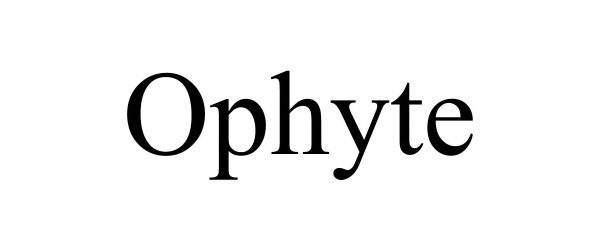 Trademark Logo OPHYTE