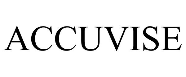 Trademark Logo ACCUVISE