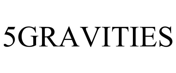 Trademark Logo 5GRAVITIES