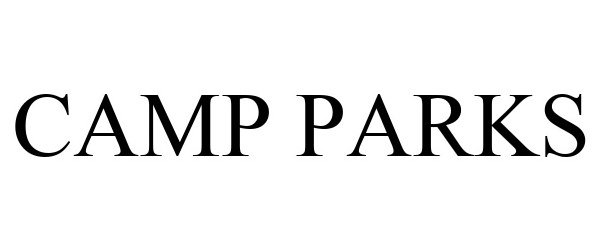 Trademark Logo CAMP PARKS