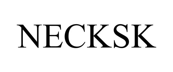 Trademark Logo NECKSK