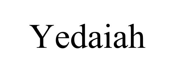 Trademark Logo YEDAIAH