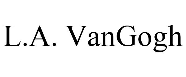 Trademark Logo L.A. VANGOGH