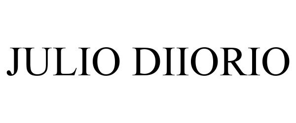 Trademark Logo JULIO DIIORIO