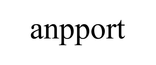 Trademark Logo ANPPORT