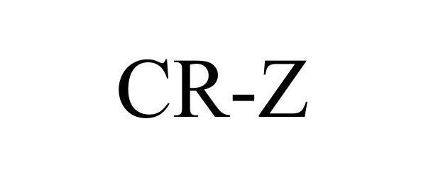 Trademark Logo CR-Z