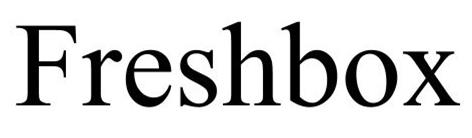 Trademark Logo FRESHBOX