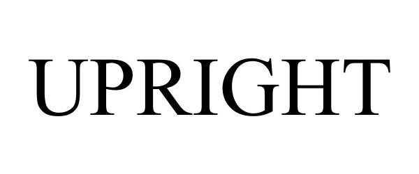 Trademark Logo UPRIGHT