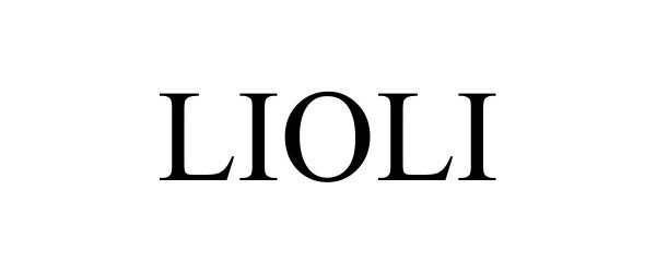 Trademark Logo LIOLI