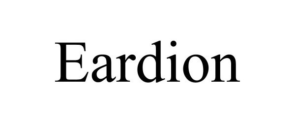 Trademark Logo EARDION
