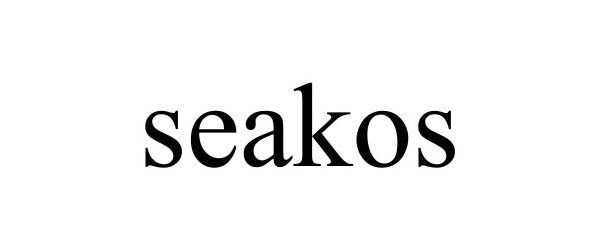Trademark Logo SEAKOS