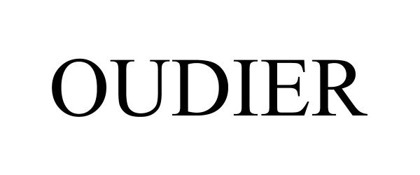 Trademark Logo OUDIER