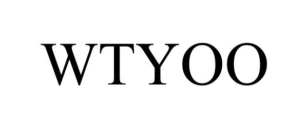 Trademark Logo WTYOO