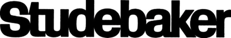 Trademark Logo STUDEBAKER
