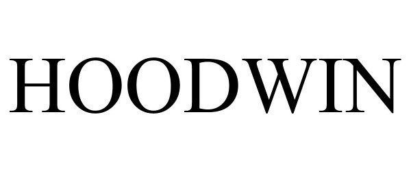 Trademark Logo HOODWIN
