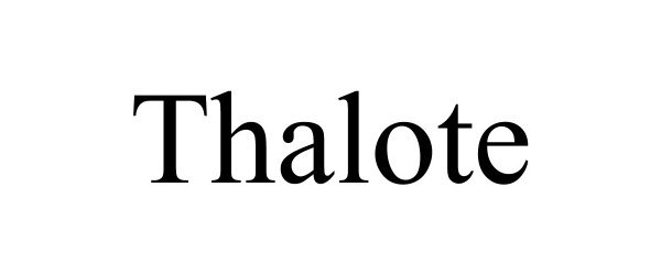 Trademark Logo THALOTE