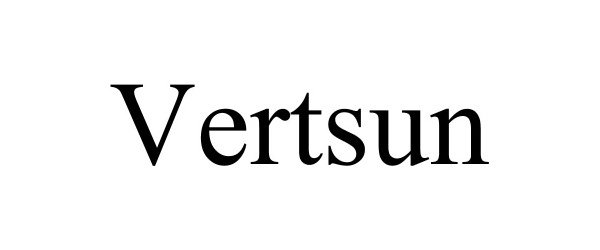Trademark Logo VERTSUN